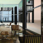 'Lobby A', Oil on Panel, 3ft x 4ft, 2009.