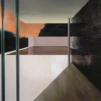 'Spatial Mythology', Oil on Canvas, 5.5ft x 7ft, 2010.