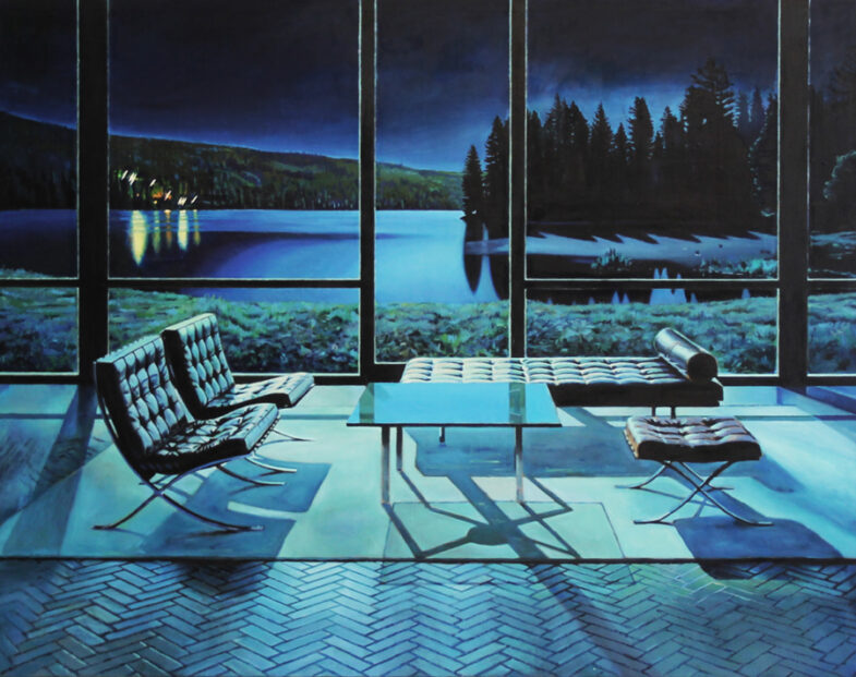 'Europe Endless', 5.5ft x 7ft, Oil on Canvas, 2016.