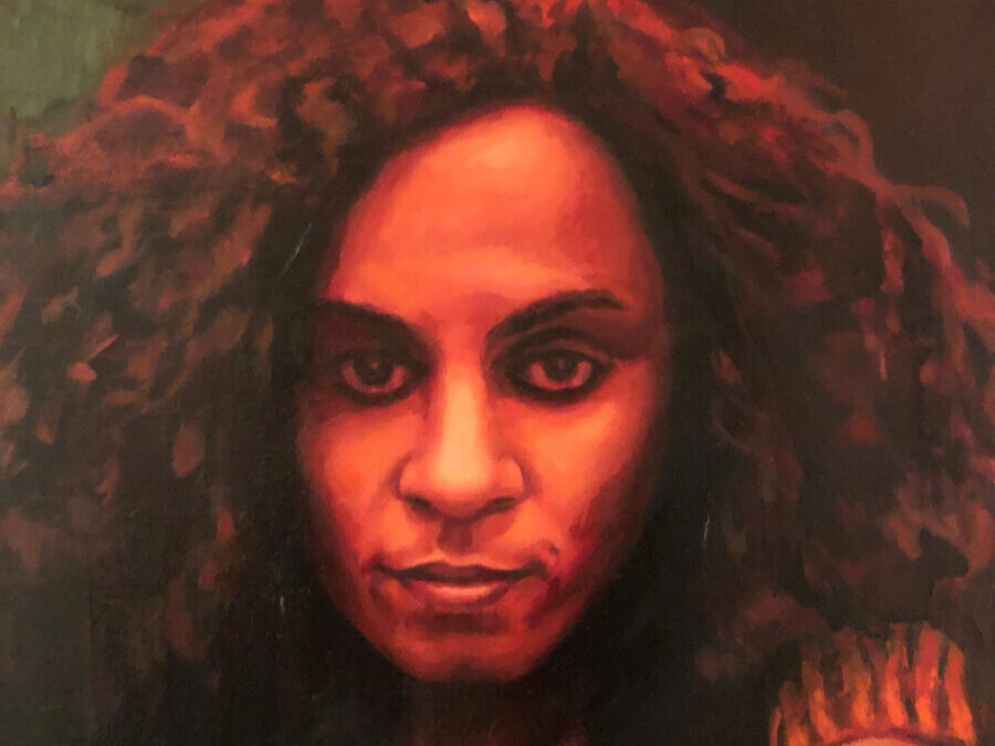 'Nicola and Maxine, sometime mid 1980’s', (detail 2), 2022.