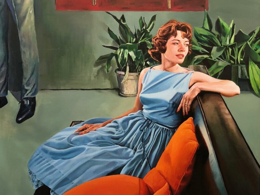 'The Promise of the Dream', Oil on Canvas, 5ft x 4ft, 2018.