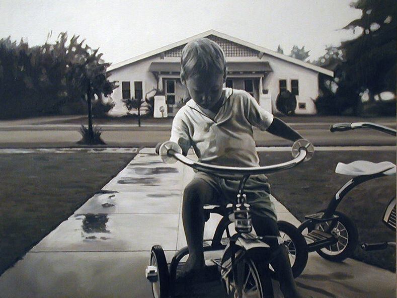 'Shared Warmth', Oil on Panel, 3ftx4ft, 2008.